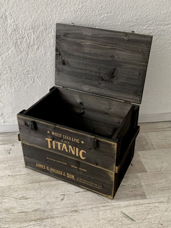 Kiste "Titanic" M, schwarz – Bild 4