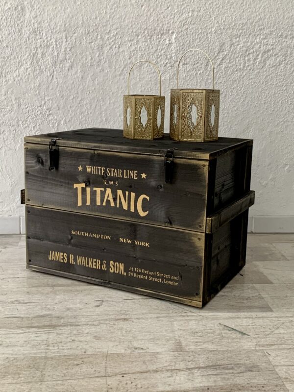 Kiste "Titanic" M, schwarz