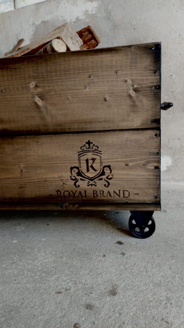 Kaminholzkiste "Royal Brand" – Bild 5