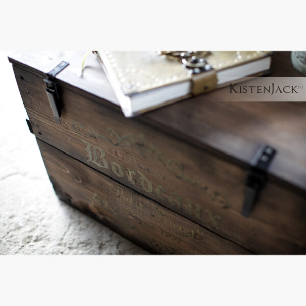 Kiste "Bordeaux" M -Gold Edition, braun – Bild 4