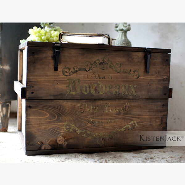 Kiste "Bordeaux" M -Gold Edition, braun – Bild 6