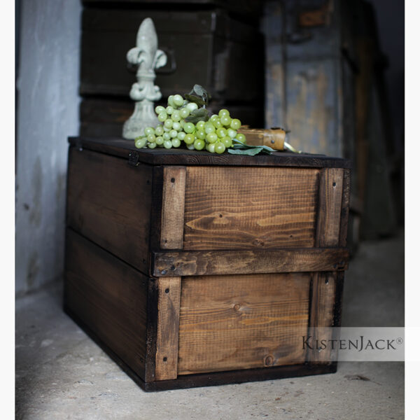 Kiste "Bordeaux" M -Gold Edition, braun – Bild 7