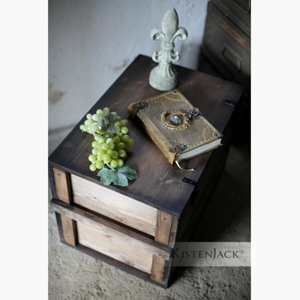 Kiste "Bordeaux" M -Gold Edition, braun – Bild 2