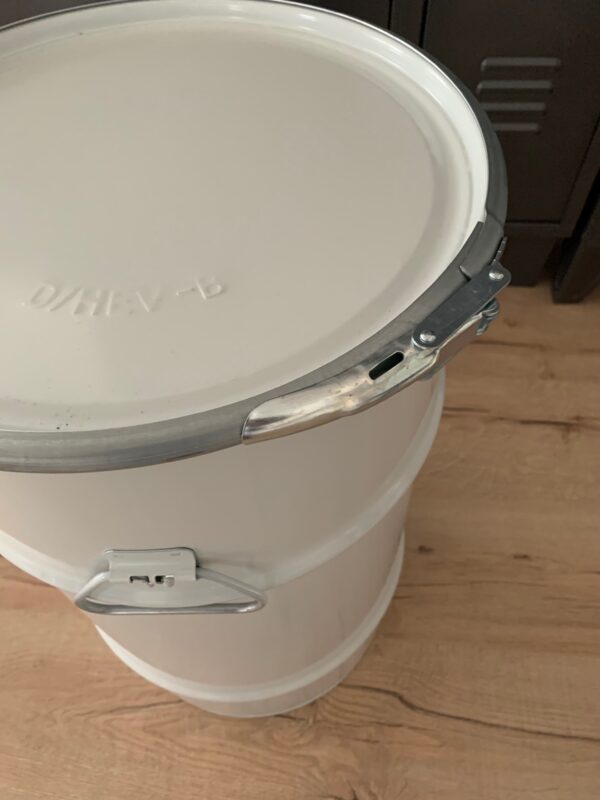 Tonne "Dog Food" weiß – Bild 2