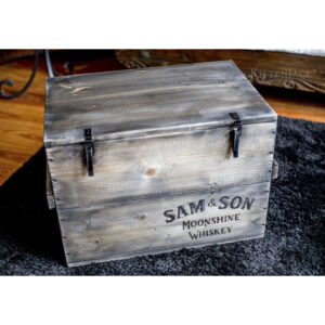 Kiste "Sam & Son" M, grau