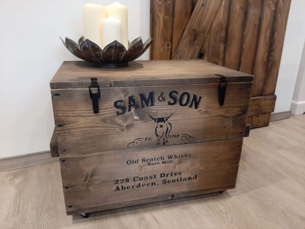 Kaminholzkiste "Sam & Son"