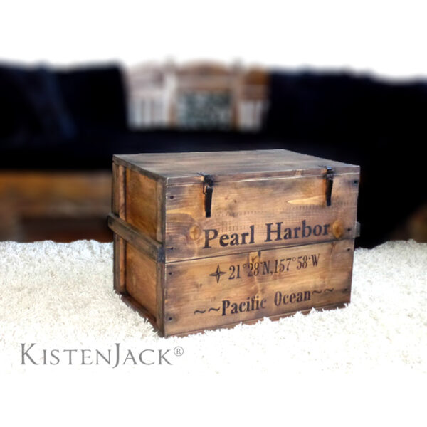 Kiste "Pearl Harbor" M, braun