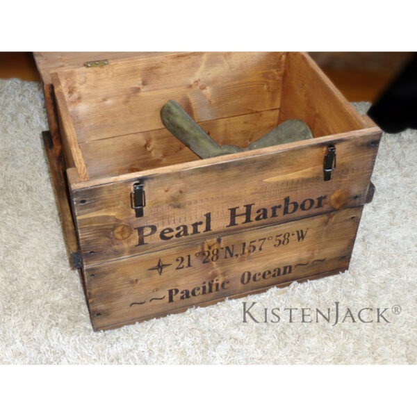 Kiste "Pearl Harbor" M, braun – Bild 3