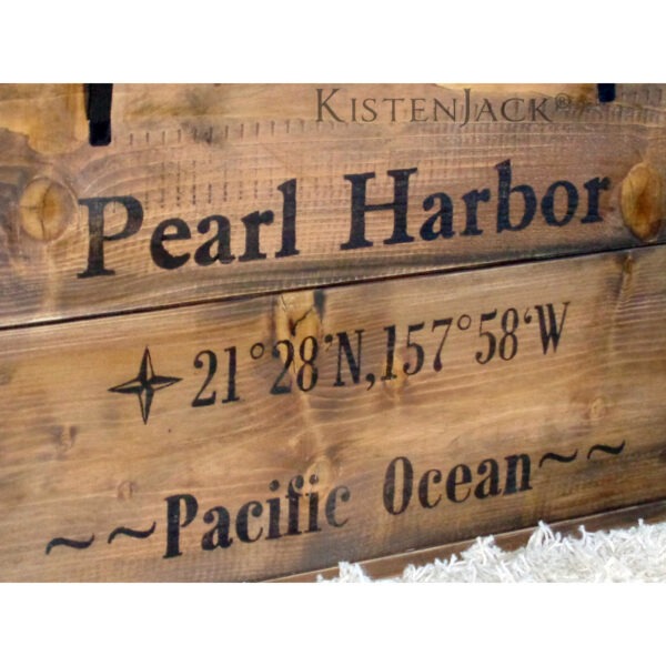 Kiste "Pearl Harbor" M, braun – Bild 4