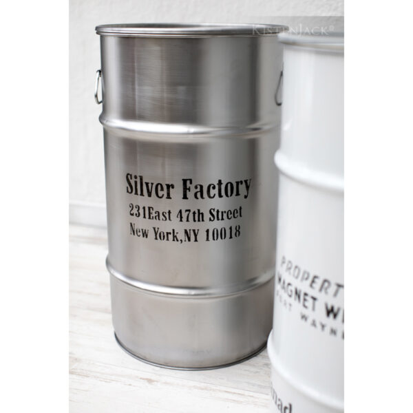 Tonne "Silver Factory" – Bild 7