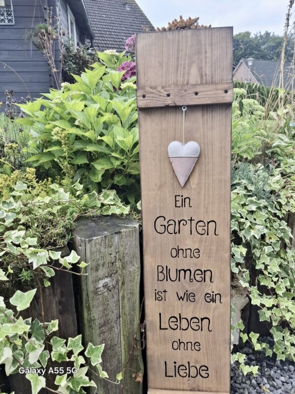Dekobrett „Blumen" – Bild 6