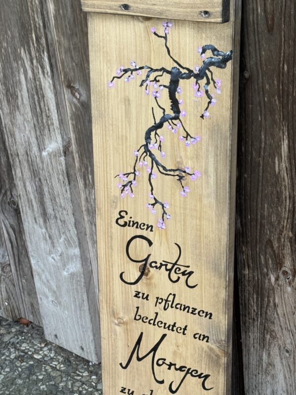 Dekobrett „ Kirschblüte " – Bild 6