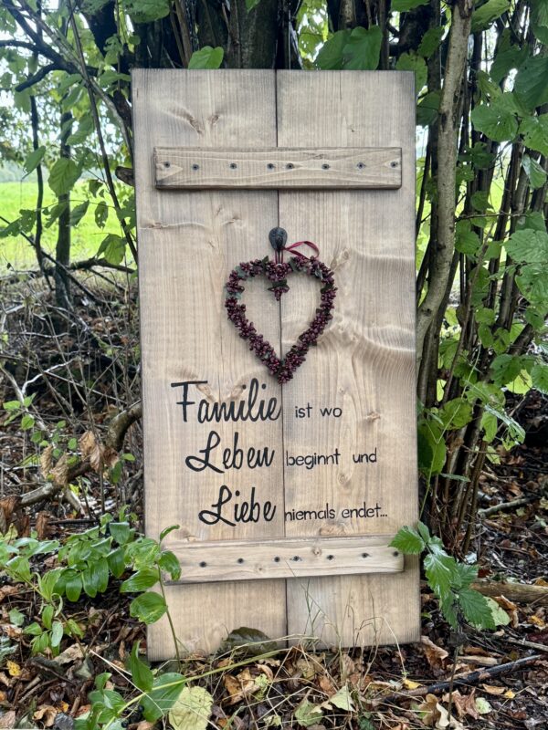 Fensterladen "Familie" – Bild 3