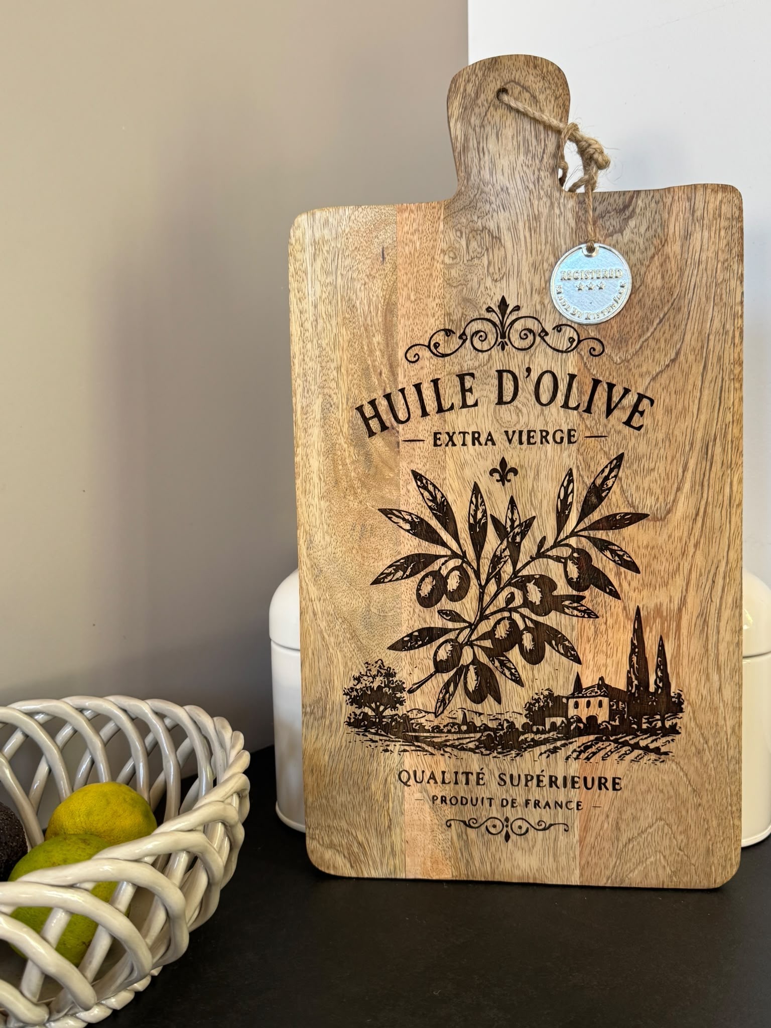 Holzbrett “ Olive „